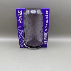 McDonalds CocaCola Glas 2025 Jubiläum 20 Jahre Limited Edition Lila - Bild 1 von 4