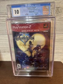 CGC 10.0 A++ Kingdom Hearts GREATEST HITS PlayStation 2 PS2 2007 Graded Game