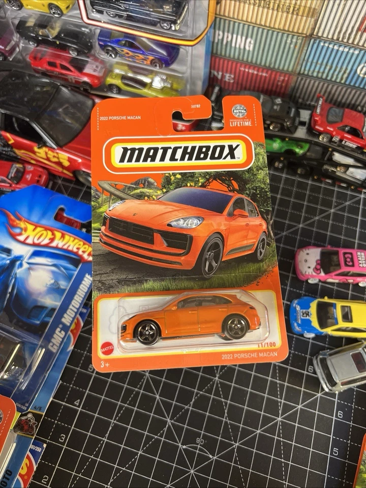 Matchbox 2022 Porsche Macan #11/100 Orange Case L M T26A 2024 - Image 1 of 1
