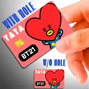 BT21 Credit Debit Card Sticker Skin Decal - Picture 1 of 1