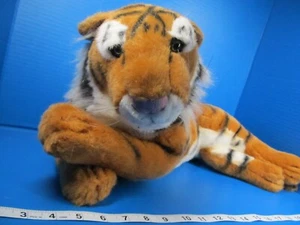 The Westcliff Collection Vtg Tiger Stuffed Animal Plush Realistic 21" Long - Picture 1 of 11