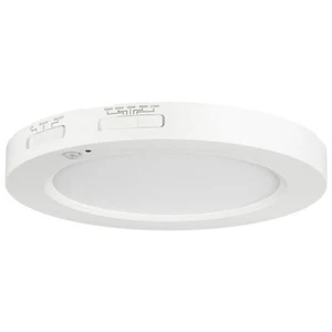 8" Round Mini Panel Motion Sensor, 13W, 1000LM, Color Tunable, White - Picture 1 of 1