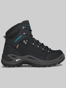 LOWA Damen Outdoorschuh Renegade GTX MID - - asphalt/türkis - Bild 1 von 1