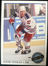 Alex Kovalev 1992-93 OPC Premier 1993 #126 New York Rangers
