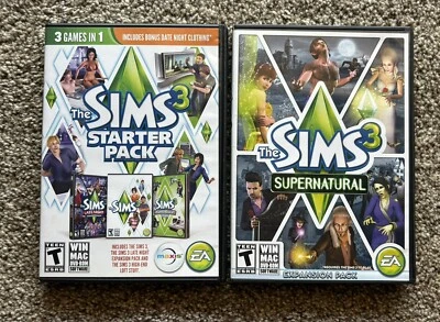 Стартовый пакет The Sims 3 плюс пакет расширения Supernatural - Изображение 1 из 4