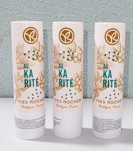 Bálsamo labial Yves Rocher Bourbon vainilla perfumado LOTE de 3 NUEVO - Imagen 1 de 1