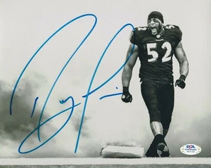 Ray Lewis Signed 8x10 Photo w/ Full Sig *SB XXXV MVP/HOF 18* PSA ITP - Picture 1 of 1