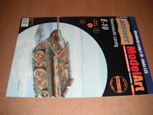 Paper Card Model - E-10 - by Answer - Picture 1 of 2