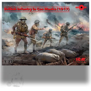 ICM 1/35 BRITISH INFANTRY (1917) KIT 35703 - Picture 1 of 2