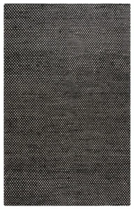 2x8 Rizzy Rugs Black Geometric Solid Hand-Loomed Runner EG9038 - Aprx 2' 6" x 8' - Picture 1 of 3