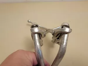 NOS Dia-Compe Brake Levers...Silver....Road Bike...Bicycle...Red Dot...1981 - Picture 1 of 9