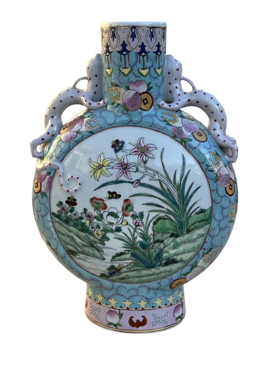 陶瓷粉红色1900-1940 中国古董花瓶| eBay