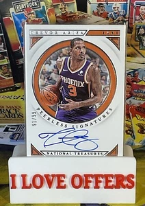 91/99 TREVOR ARIZA AUTOGRAPH 2018/19 PANINI INTERNATIONAL TREASURES PHONIX SUNS - Picture 1 of 5