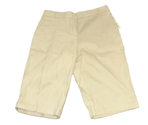 Dockers Girls Stretch Shorts, Khaki, 16.5 Plus - Picture 1 of 5
