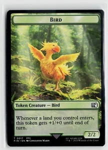 MTG Final Fantasy Bird (017) // Hero // (008) x4 NM Token - Picture 1 of 2