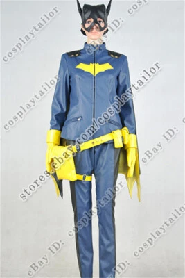 Disfraz de Batgirl The Darkest Reflection Cosplay Barbara Gordon Trajes de Cuero Foto 1 de 4