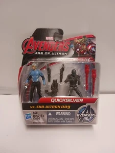 MINI FIGURAS DE ACCIÓN QUICKSILVER vs SUB-ULTRON 009 AVENGERS AGE OF ULTRON MARVEL - Imagen 1 de 7