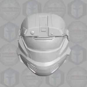 Halo Reach Scout Custom Head für 1:6 1:10 1:12 1:18 Actionfiguren - Bild 1 von 2