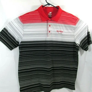 AHEADS Vintage HARD ROCK Polo Shirt Size Large - Picture 1 of 5