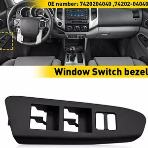 Master Power Window Switch Bezel Panel Cover Trim Driver Side For Tacoma - Bild 1 von 6