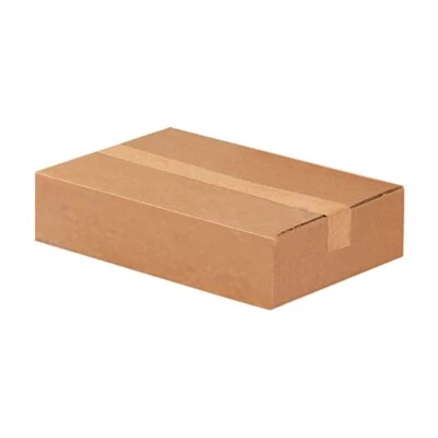 12 x 10x 4 Corrugated Cardboard Shipping Box 10-30 Pack | Business/Home Mailing - Image 1 of 4