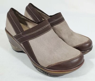 Zuecos cómodos Jambu para mujer Cali Classic WJ11CAL17 beige marrón talla 6,5 M Foto 1 de 4