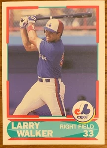 LARRY WALKER 1990 SCORE "YOUNG SUPERSTAR" ROOKIE CARD, EXCELLENT CONDITION ! - Picture 1 of 1