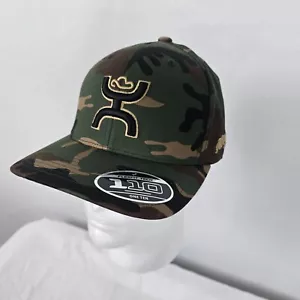 Cappello camionista Hooey Chris Kyle verde mimetico nero logo CK026 nuovo con etichette - Foto 1 di 15