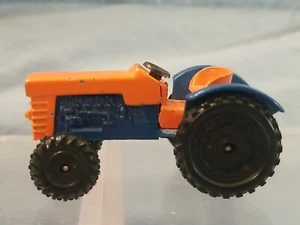 Playart 1:64 scale Diecast Blue/Orange Farm Tractor Hong Kong Massey Ferguson? - Picture 1 of 6