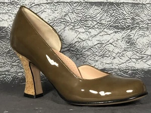 ANYI LU D'Orsay Women Pumps Brown EU38 /US 7.5 M - Picture 1 of 11
