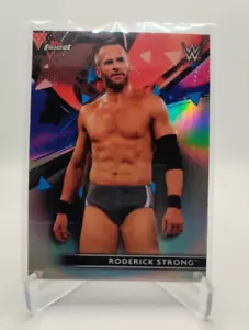 Roderick Strong 2021 Topps Finest WWE Refractor Card #94 wrestling card - Picture 1 of 2
