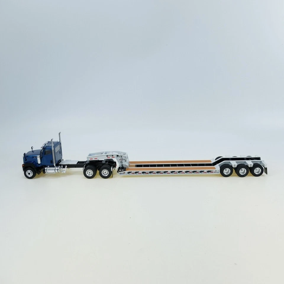 Cat CT680 6x4 Blue Rogers Lowboy  White WSI Models wsi 39-1004 - Image 1 of 4