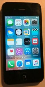 Apple iPhone 4s Black (Unlocked) A1387 16GB (GSM + CDMA) Ship Very Good Used  