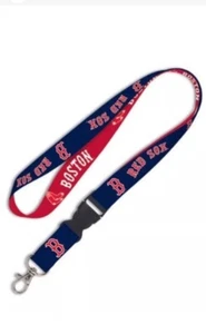 Boston Red Sox Detachable Team Logo Lanyard Keychain MLB - Picture 1 of 1