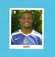GERMANIA-FUSSBALL 2005-2006-Figurina n.22- GILBERTO -HERTA BERLINO-NEW VELINA