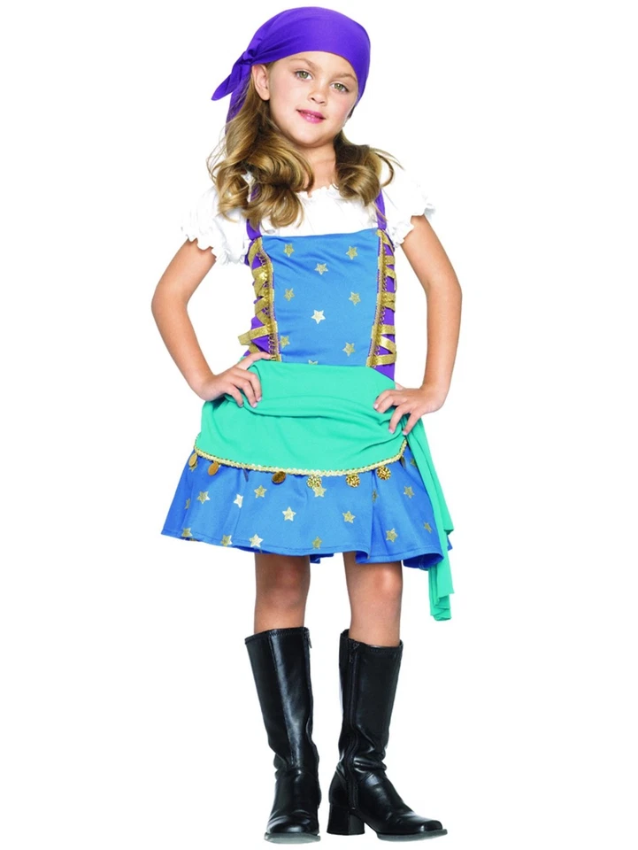 Princesa Gitana Adivina Tarot Lector de Cartas Libro de Cuentos Niñas Disfraz Foto 1 de 1