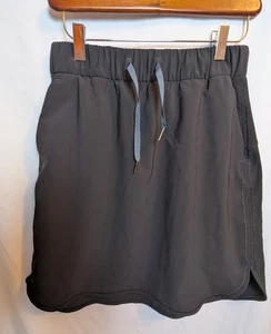 Lululemon On The Fly Rock 21" Damen 6 schwarz Stretch Tennis Pickleball Golf - Bild 1 von 6