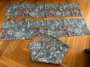 3 Floral Valances Very Pretty ! 70 W X 16 L Nice! - Picture 1 of 2
