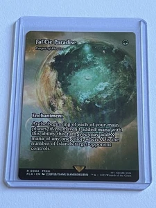 Fal’Cie Paradise / Carpet of Flowers 44  MTG Final Fantasy 2025 NM Non Foil Rare - Picture 1 of 13