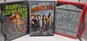 3 DVD Zombie Filme, "Nacht der lebenden Toten" (Original & 3-D), Zombieland - Bild 1 von 1
