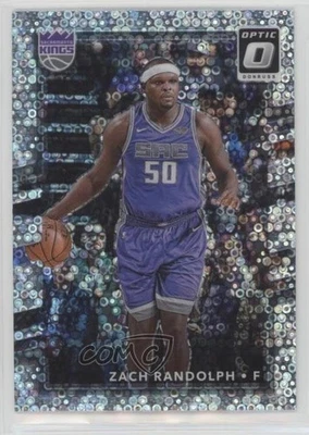 2017-18 Panini Donruss Optic Fast Break Holo Prizm Zach Randolph #130 - Image 1 of 2