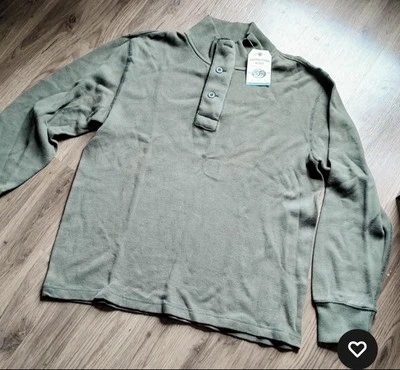 Hombre Joven Canyon River Blues L/S Simulación Henley Talla M Dk Abeto Verde Nuevo con Etiquetas (Leer) Foto 1 de 4