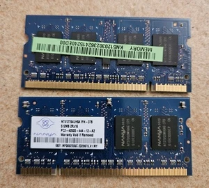 Nanya NT512T64UH8A1FN-37B, 512MB 2Rx16 PC2-42008-444-12-A2 - Bild 1 von 1