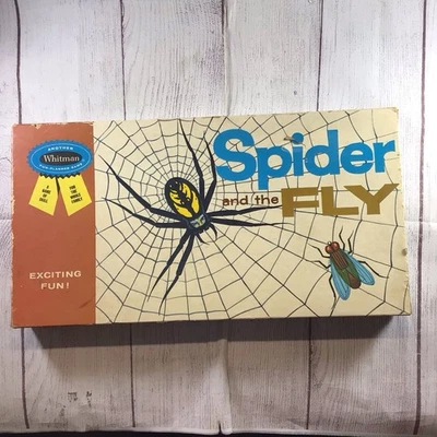 Spider And The Fly Vintage 1962 Whitman Board Game Complete No. 4720 - Image 1 of 4