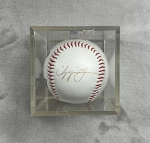 Chipper Jones Atlanta Braves 1994 handsignierter Baseball 100 % authentisch KEIN COA - Bild 1 von 4