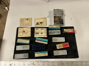 MACHINIST TOOLS DREHBANK FRÄSE Maschinist Posten Hartmetalleinsätze Schneideinsätze - Bild 1 von 7