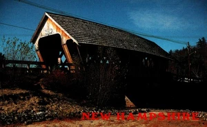 Squam River Bridge, Ashland,  New Hampshire, Vintage Postcard - Picture 1 of 2