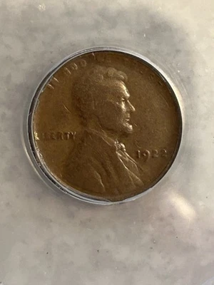 1922 No D Die Pr 2 Lincoln Cent Anacs VF20 - Image 1 of 4