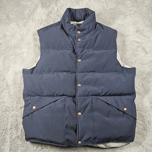 Penfield 80-20 Gänse/Federn Daunenjacken Weste blau Large Stil 71225 hergestellt in den USA - Bild 1 von 11