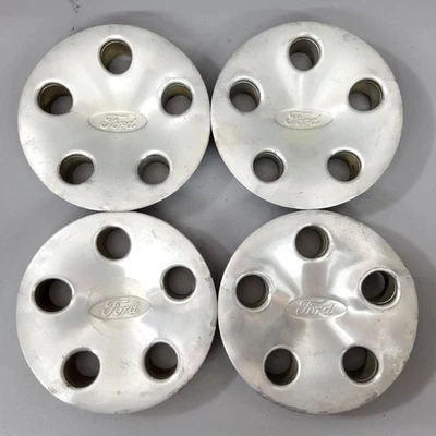 Juego de 4 tapacubos centrales para rueda Ford Windstar Silver 99-03 XF22-1A096-BC Foto 1 de 4